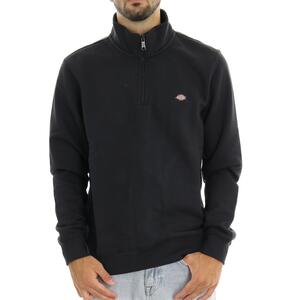 FELPA OAKPORT QUARTER ZIP NERO